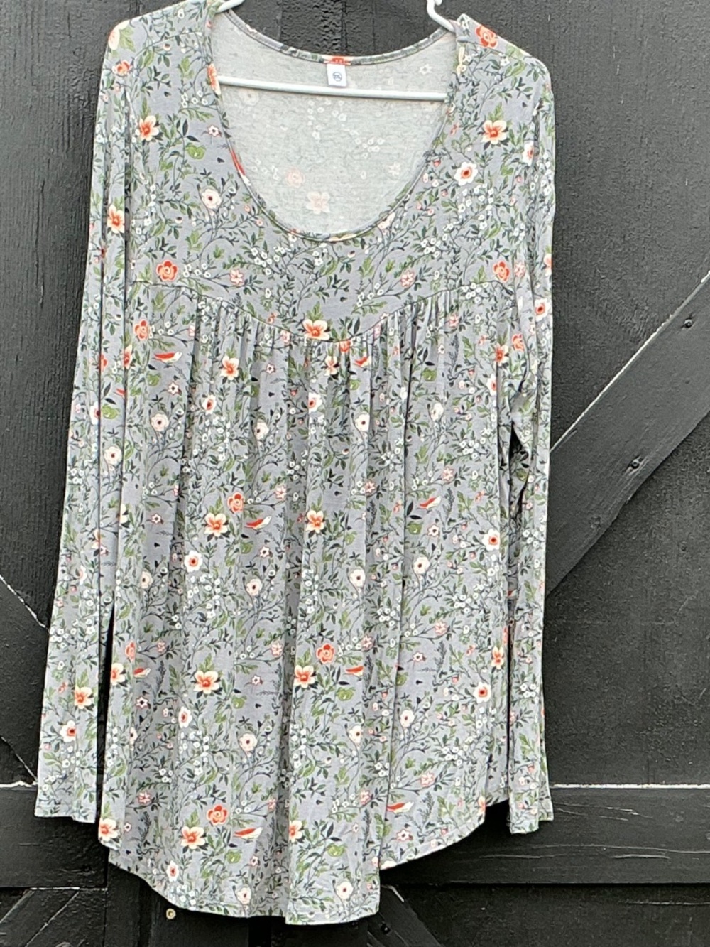 Plus Size Long Sleeve Shirt